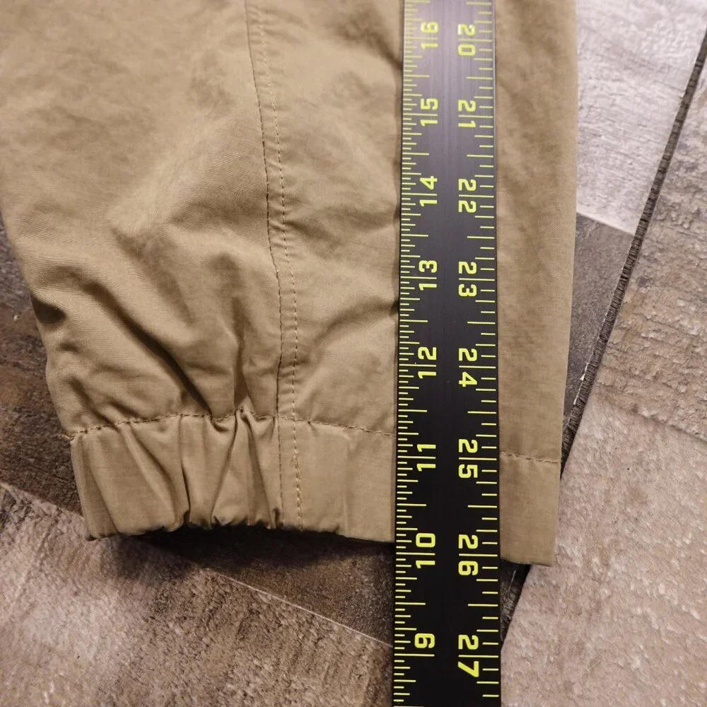 Columbia‎ Windbreaker Jacket Men’s Large Tan Lightweight Hiking Outdoor